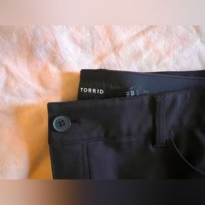 Torrid Black Jeggings size 24T plus size